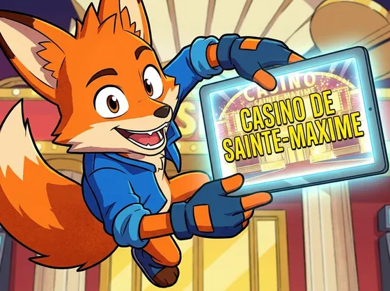 Accédez à votre compte joueur en ligne: Casino de Sainte-Maxime
